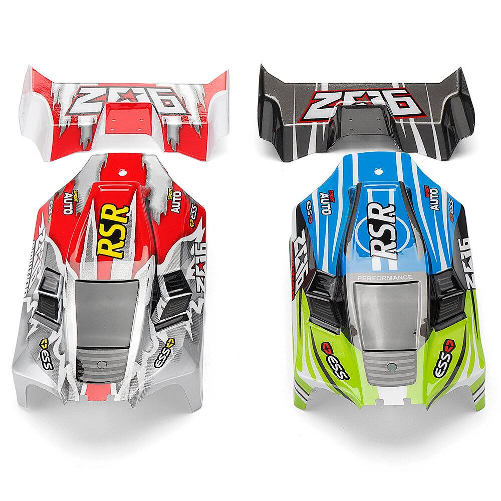 1-pc RC bilkaross Wltoys 144001 1/14 4WD Hög hastighet Racing RC bil Fordonsmodeller Delar