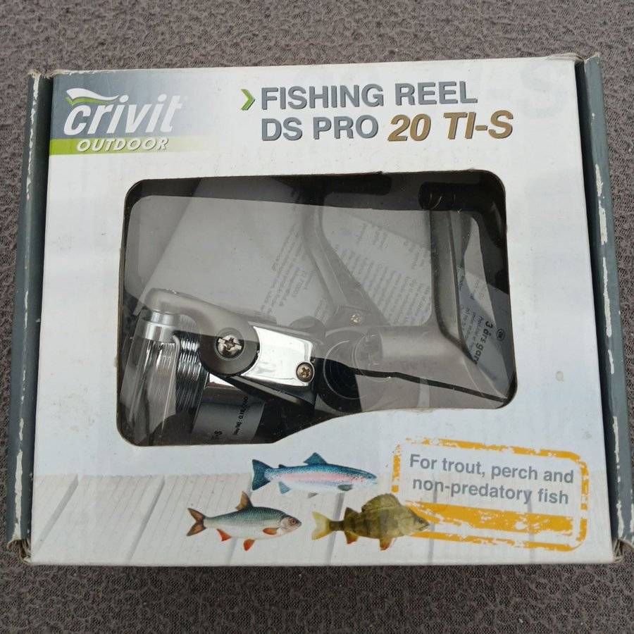 CRIVIT DS PRO 20 TI-S fiskerulle