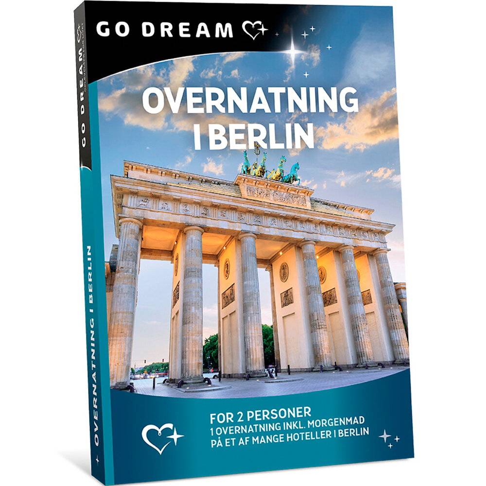 GoDream Overnatning for 2 i Berlin gavekort