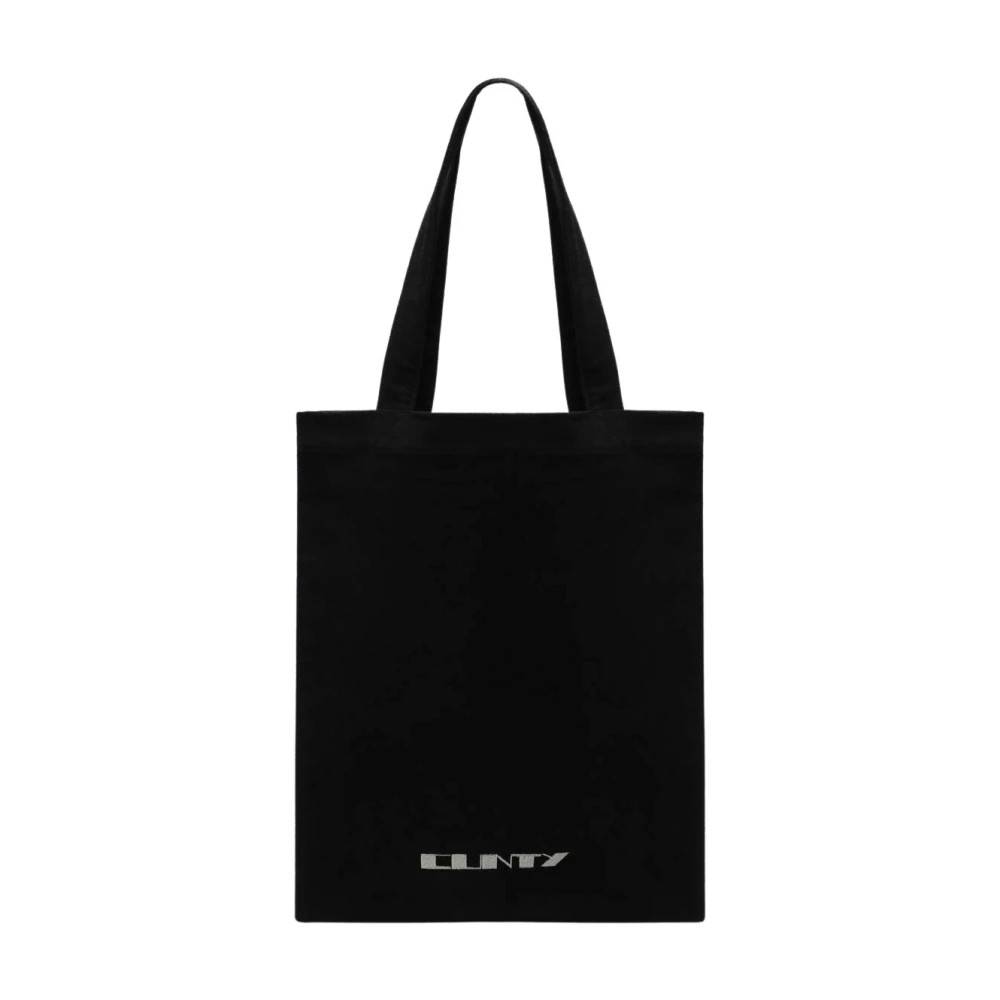 Rick Owens Shopper - Tasker - Herre - Sort - ONE SIZE - Bomuld