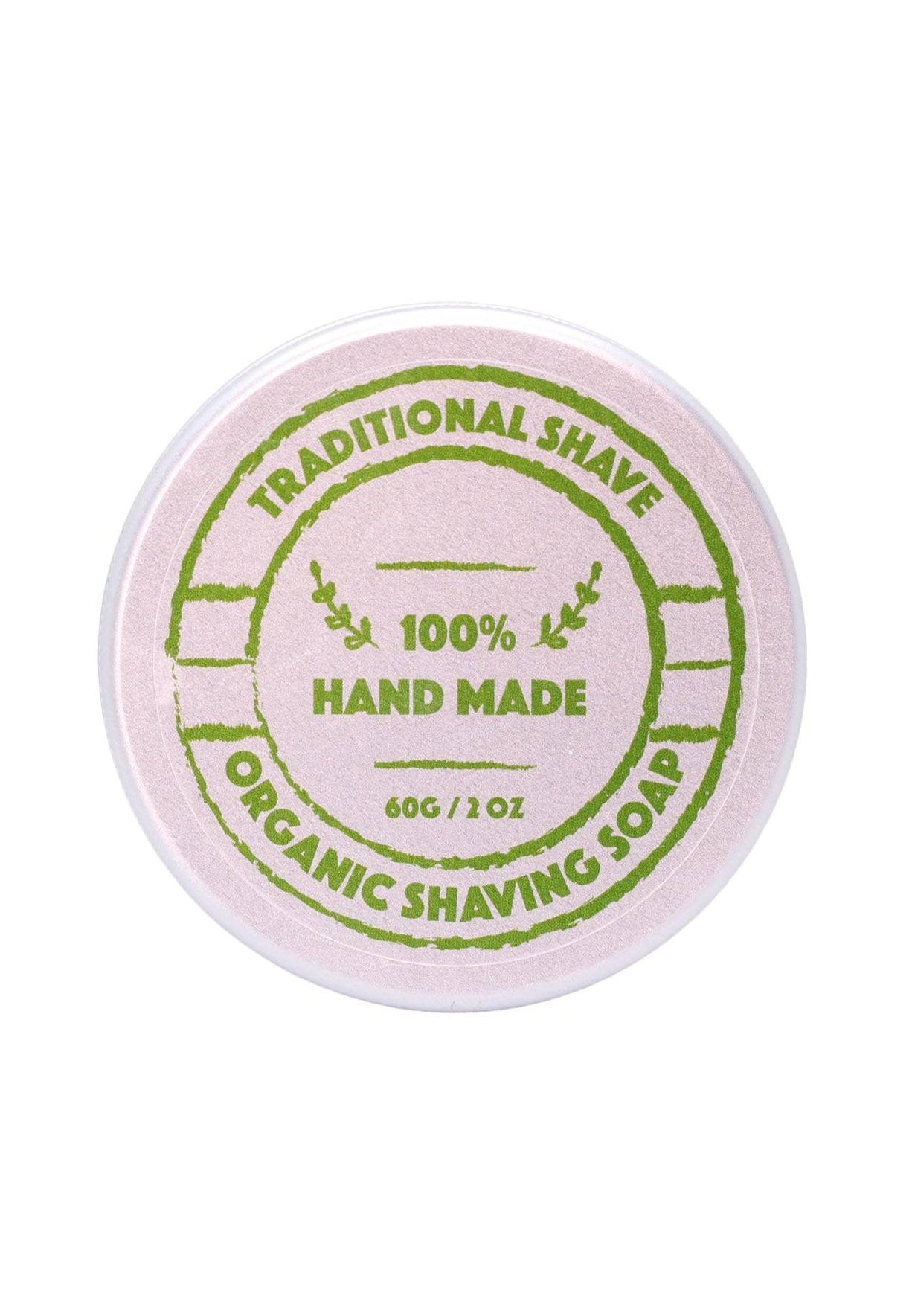 Handmade Organic Shaving Soap - 60ML - Default Title