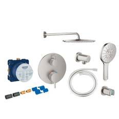 Grohe Atrio Rainshower 310 komplet brusesystem til indbygning m/SmartActive håndbrus - Steel