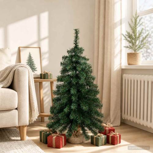 Mini julgran 90 cm PVC Grön