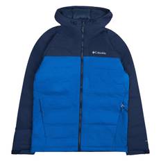 M Grand Trek Down Jacket Bright Indigo, Collegiate Navy, Male, Tøj, puffer, Flerfarvet, S