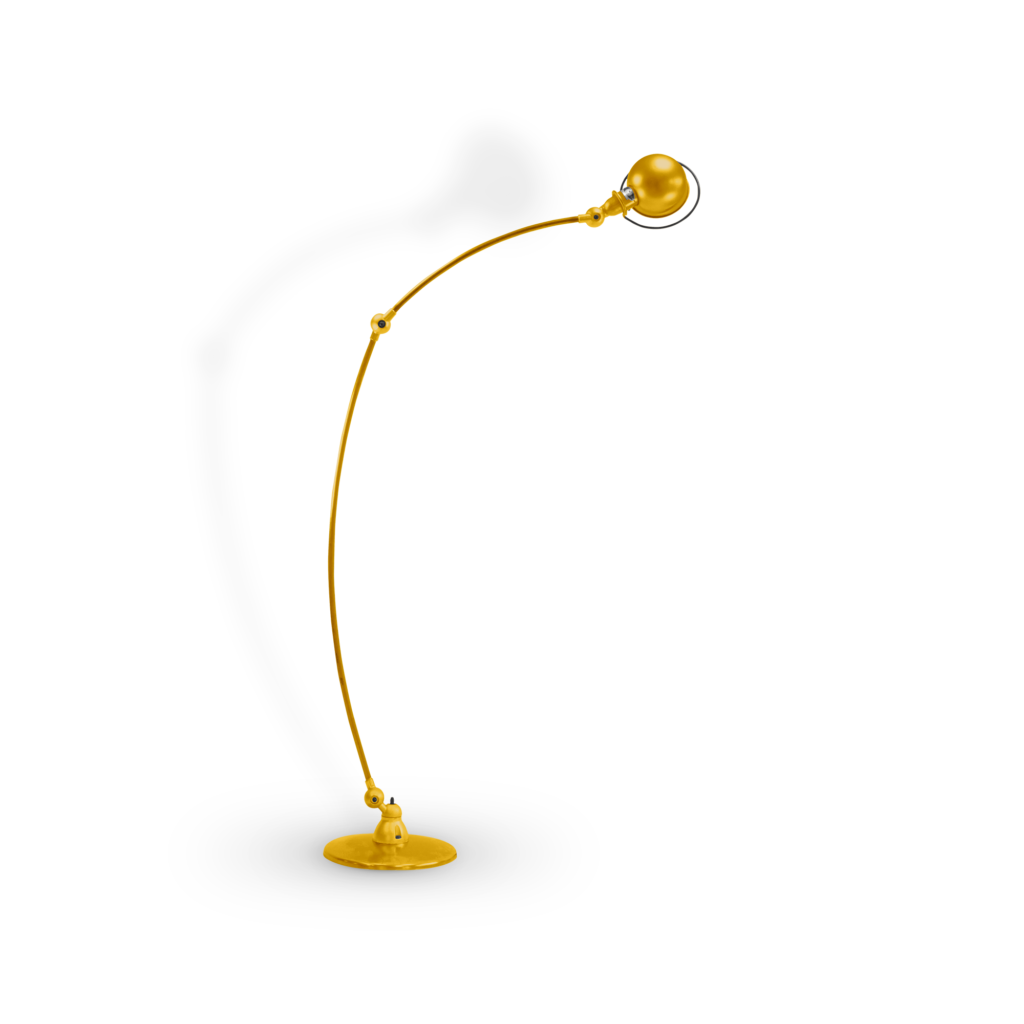 Loft C1260I gulvlampe fra Jieldé - Mustard / Blank