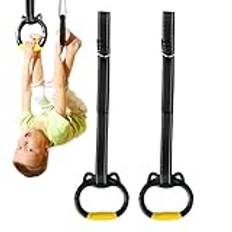 Non-Slip Workout Rings, Kids Exercise Rings, Home Gym Workout, Full Body Gymnastics, Trapeze Bar Equipment, Children Gym Rings, Indoor Gym Rings, Home Gymnastics Rings, Full Body Exercise,
