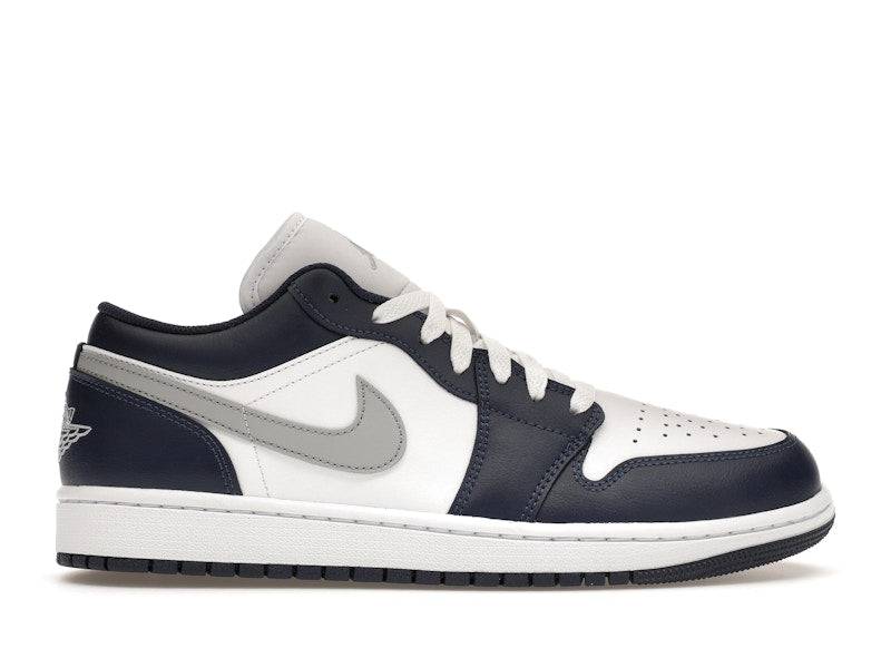 Jordan 1 Low Wolf Grey Midnight Navy - 36.5 / Standard