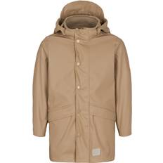 MarMar Copenhagen October Jacket Str 4-5Y|104/110 - Sepia Brown Regntøj hos Magasin