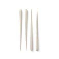 STOFF Nagel Taper Candles by Ester&Erik box 4 pcs H: 36 cm - Off-White