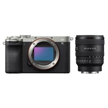 Sony Alpha 7C II (ILCE-7CM2) + SEL 16-25mm f/2.8 G  sølv