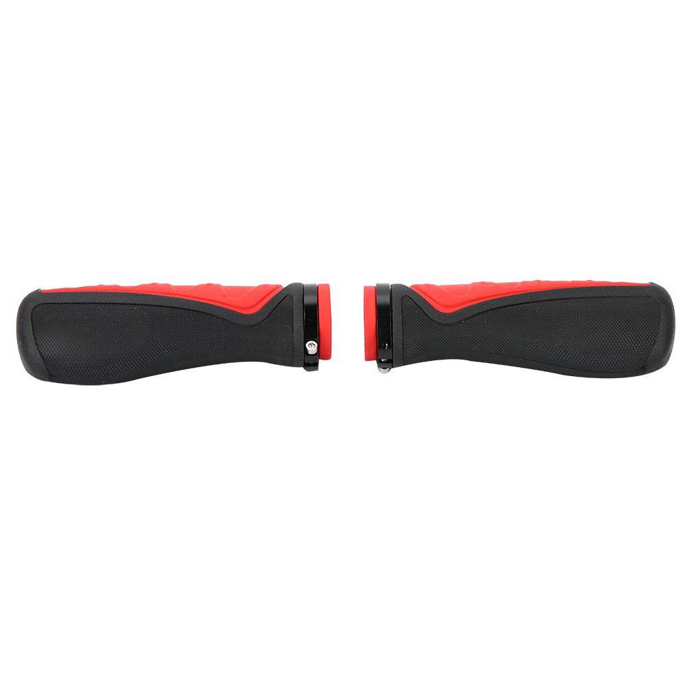 Bicycle Cycling Handle Bar Anti slip Grips Lock On Mountain Bike Handlebar Grips(blue&black)
