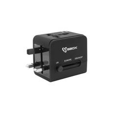 SBOX Universal Rejseadapter M/USB