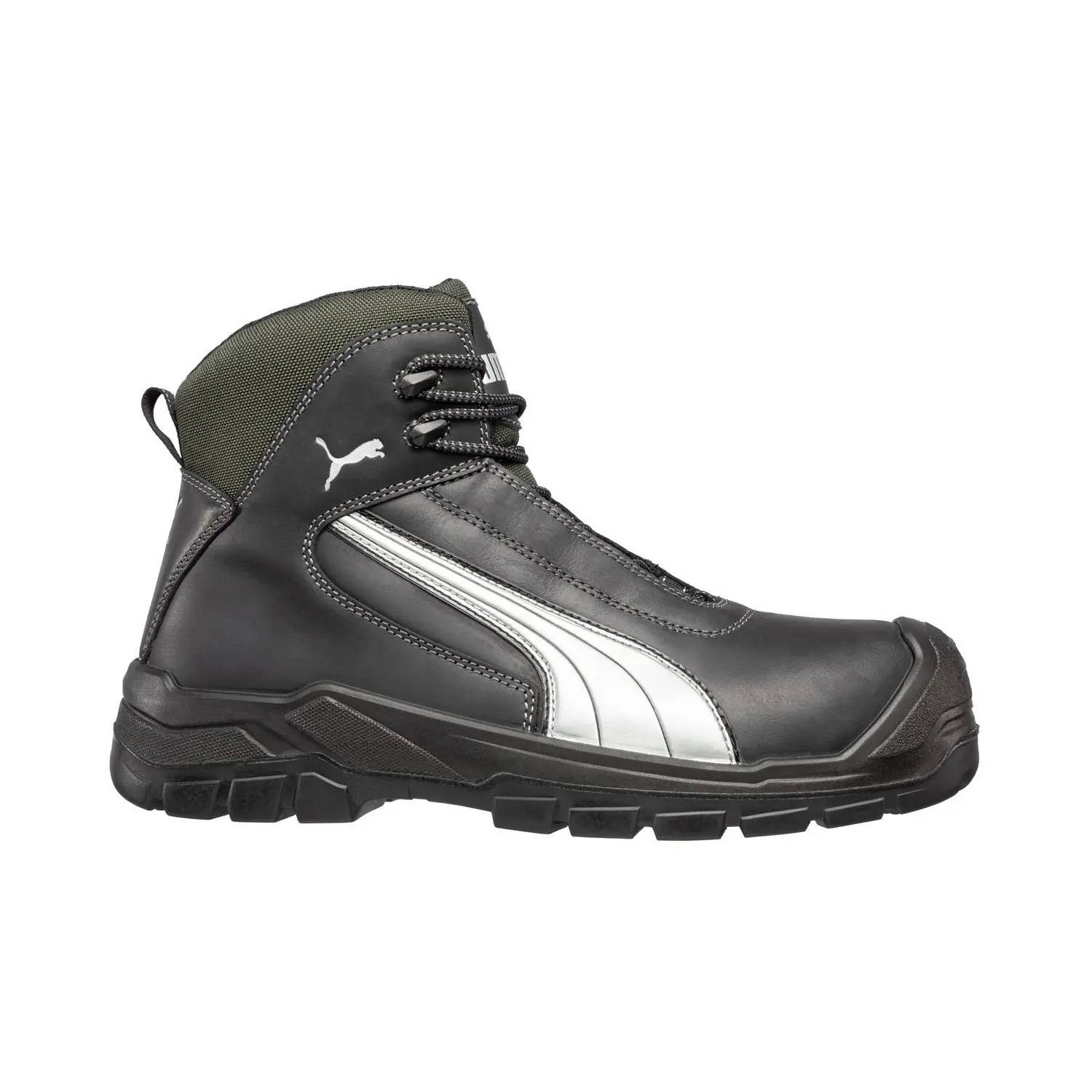 Puma Cascades Mid skyddskängor S3, Svart (39)