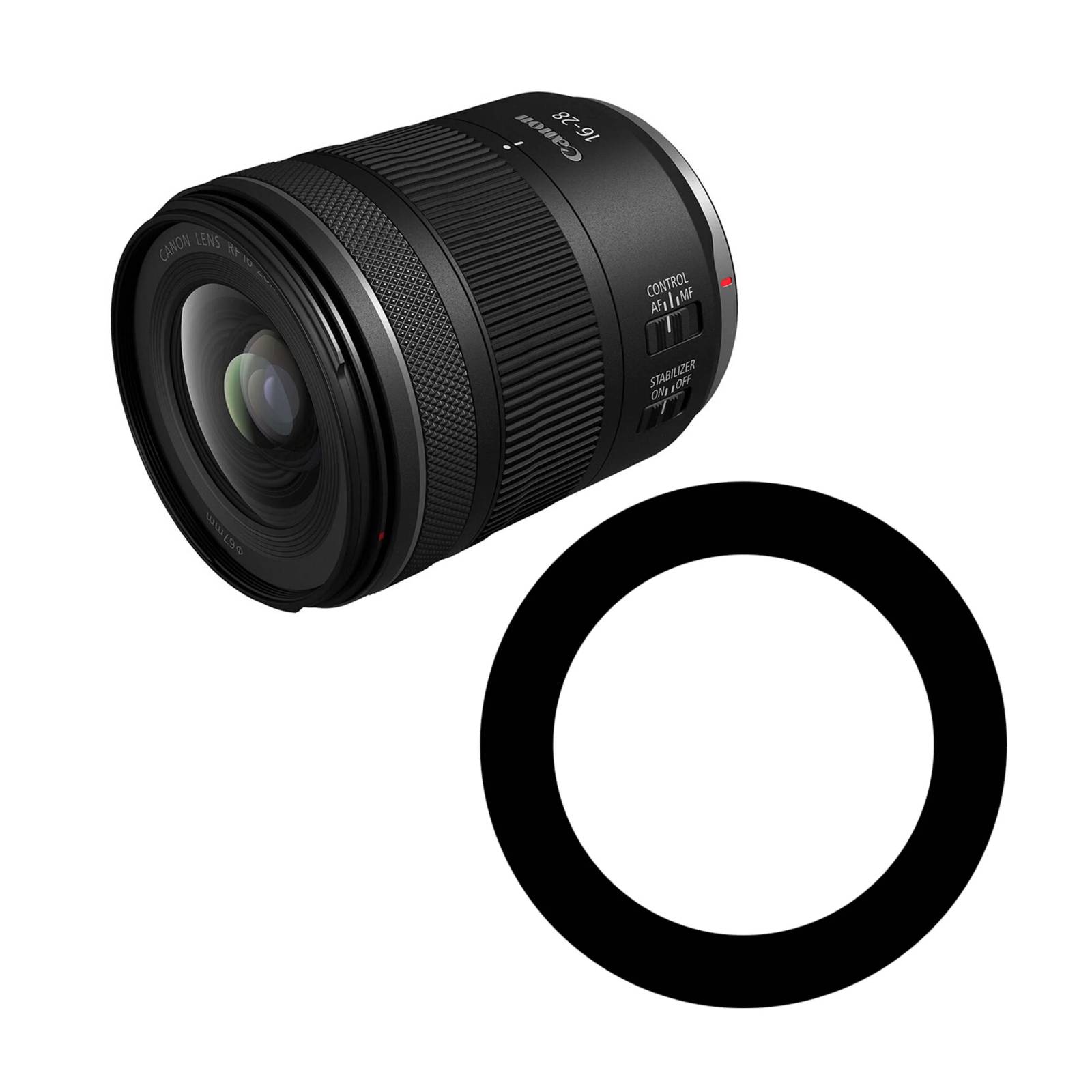 Ikelite Anti-Reflection Ring for Canon RF 16-28mm f/2.8 IS STM Lens