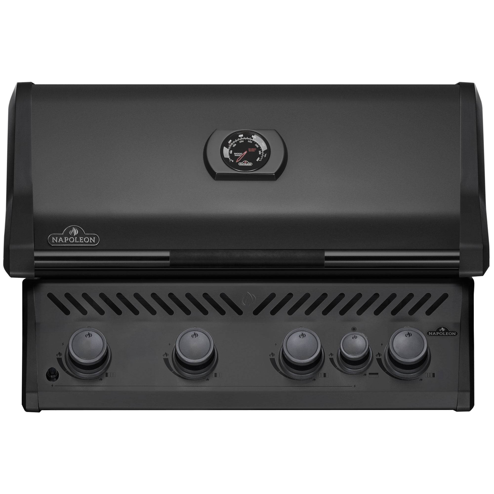 Napoleon Inbyggd Rogue 32 gasolgrill 4+1 brännare - Svart
