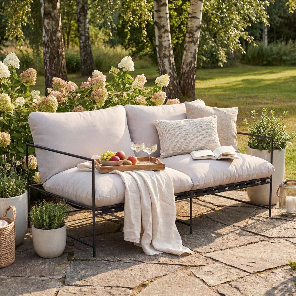 Loungesoffa i underhållsfritt galvaniserat stål | Fårö