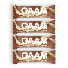 4 X Gaam Protein Bar 55 G Hazelnut & Nougat