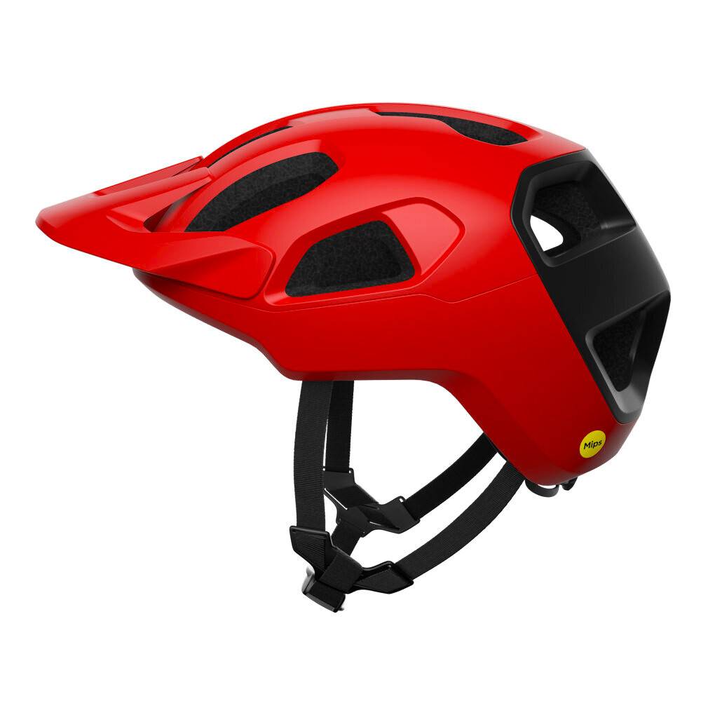 POC Cularis Prismane Red Matt/Uranium Black Matt Cykelhjelm M