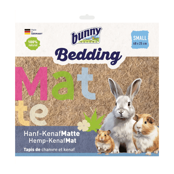 Bunny Nature bedding måtte - hamp og kenaf - L.
