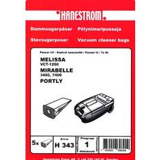 Dammsugarpåsar MELISSA VCT-1200    5P