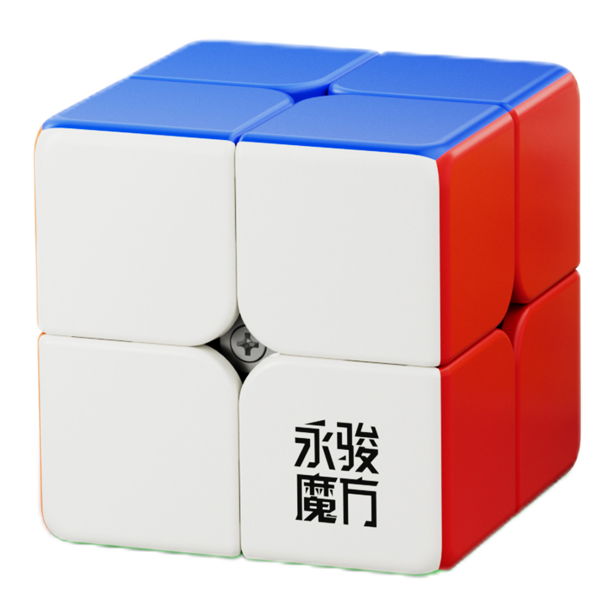 YJ YuPo V2 Clicky Edition 2x2 Cube Stickerless - Professorterning.