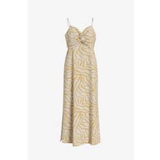 Vila - Maxi kjole viDogma Eva S/L Ankle Dress - Gul - 36