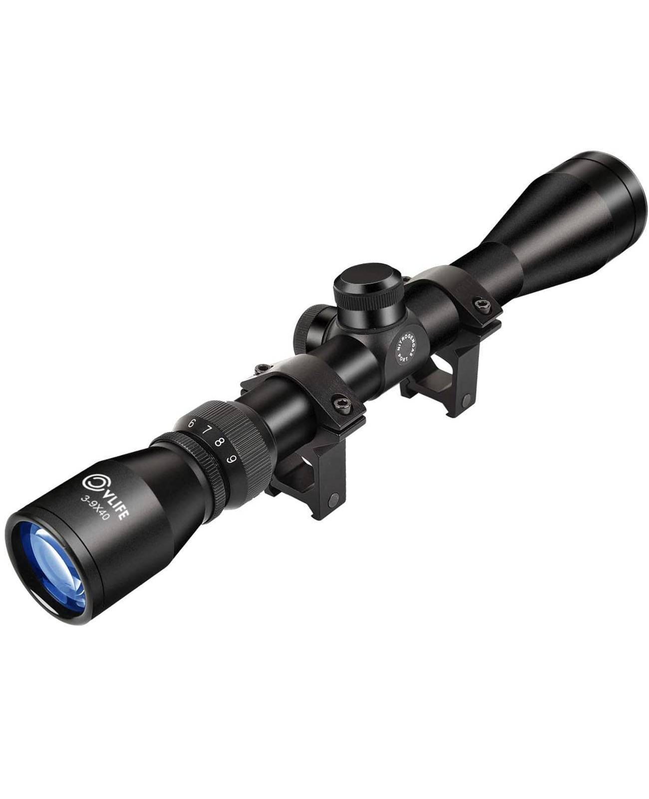 CVLIFE FoxSpook 3-9x40 Optics R4 Reticle Crosshair Scope - Global