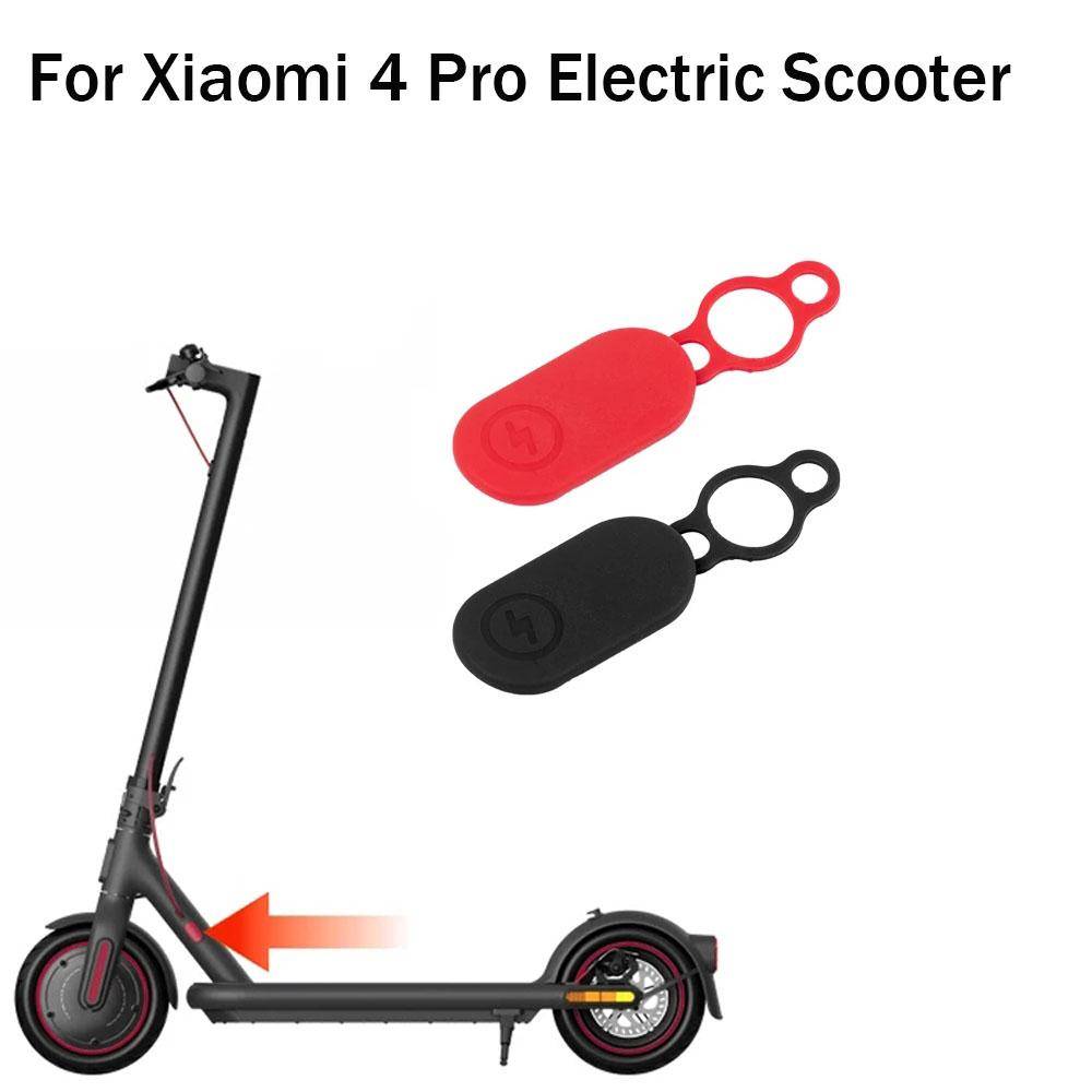 Laddningsport Vattentätt Skyddsfodral Dammskydd För Xiaomi 4 Pro Elskoter Laddning Silikongummi Skyddskåpa Tillbehör röd