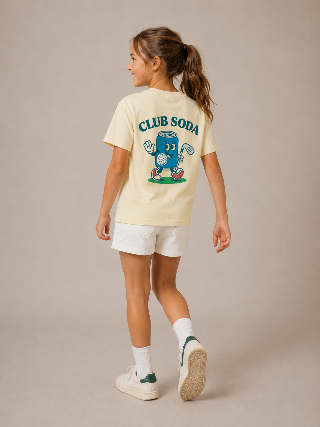 Club Soda - Kids tee - Butter / 152-162 cl