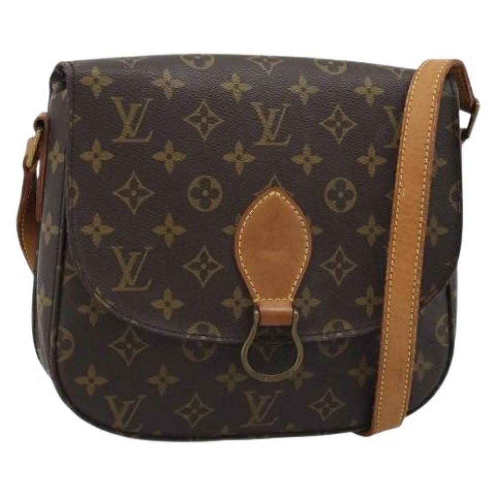 Louis Vuitton Vintage Pre-owned Vintage Monogram Skuldertaske - Vintage - Dame - Brun - ONE SIZE - Uld