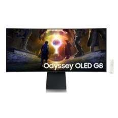 Samsung Odyssey OLED G8 S34DG850SU - OLED-monitor - Smart - kurvet - 34 - 3440 x 1440 - 1000000:1