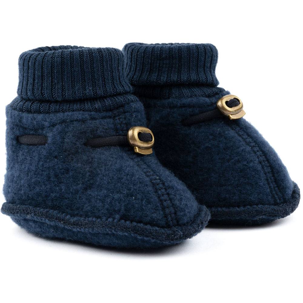 Mikk-line Baby Uldfutter Navy 50/56 0-1 Mdr.