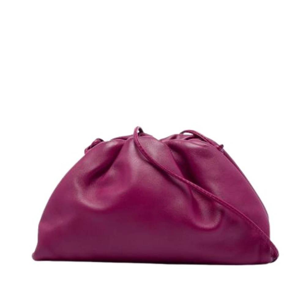 Bottega Veneta Vintage Pre-owned Pouch - Vintage - Dame - Lilla - ONE SIZE - Uld