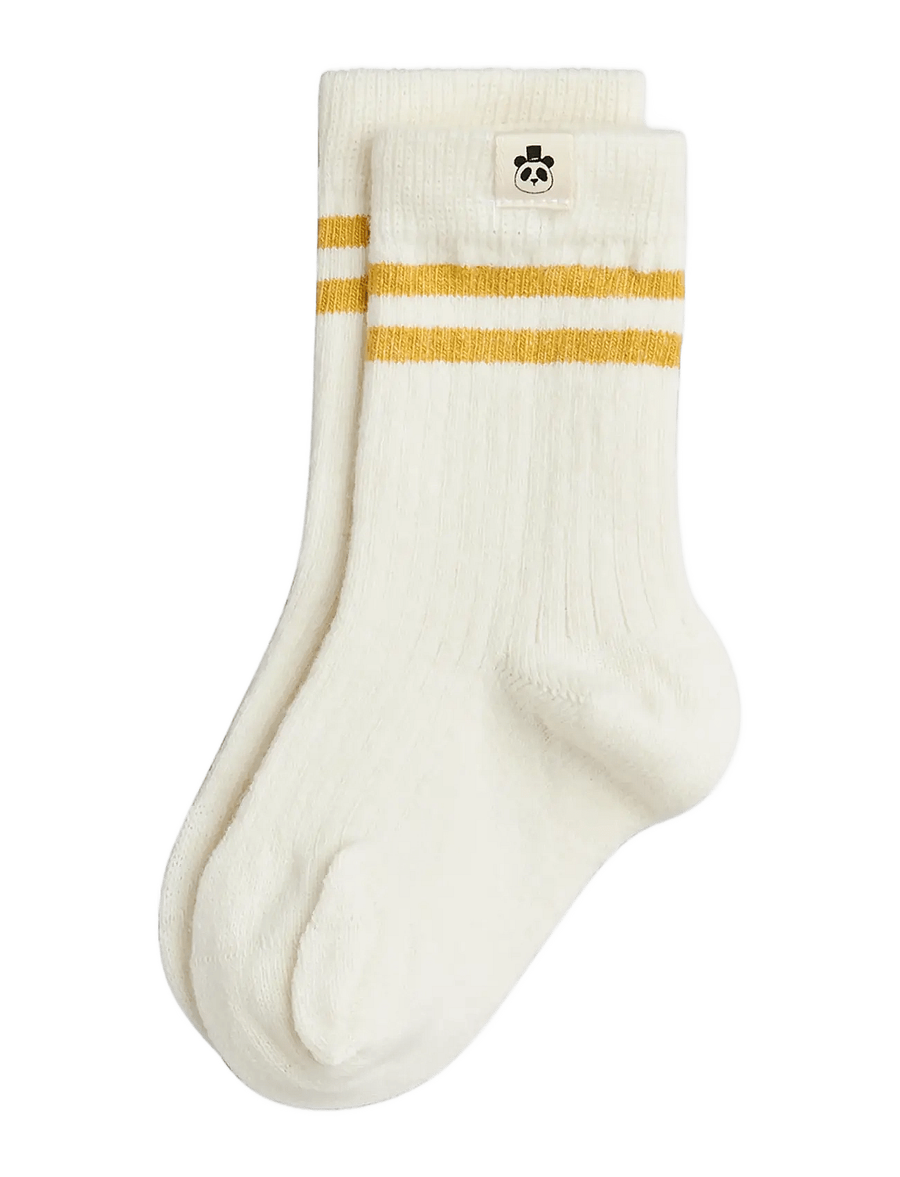 Mini Rodini Wool Rib 1-Pack Socks - Cream - 36/39