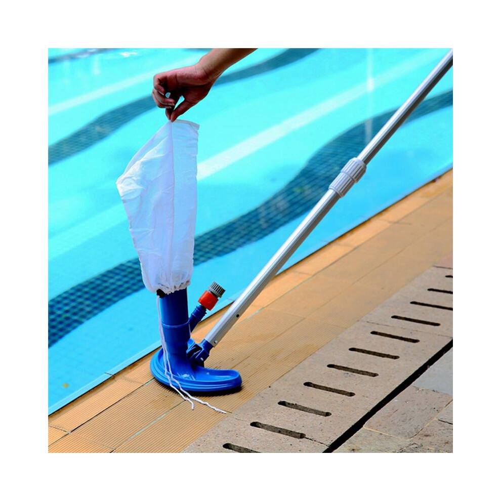 10Pcs Pool Cleaner Suction Bag Fine Mesh Pool Vacuum Plastic Bag Fountain Spa Vacuum Cleaner Mesh Bag for Swimming