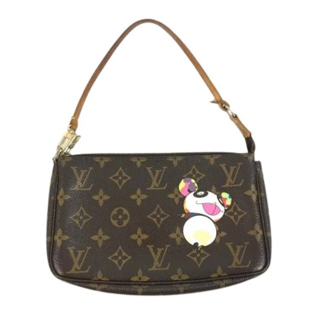 Louis Vuitton Vintage Pre-owned canvas tasker - Vintage - Dame - Brun - ONE SIZE -