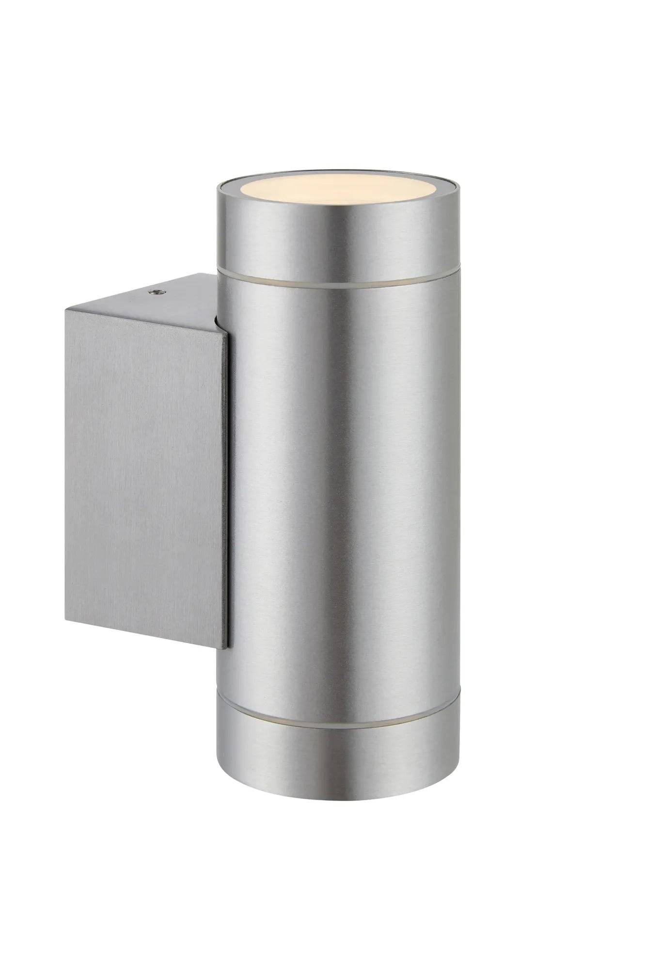 Pipe Fasadlampa Alu Dubbel