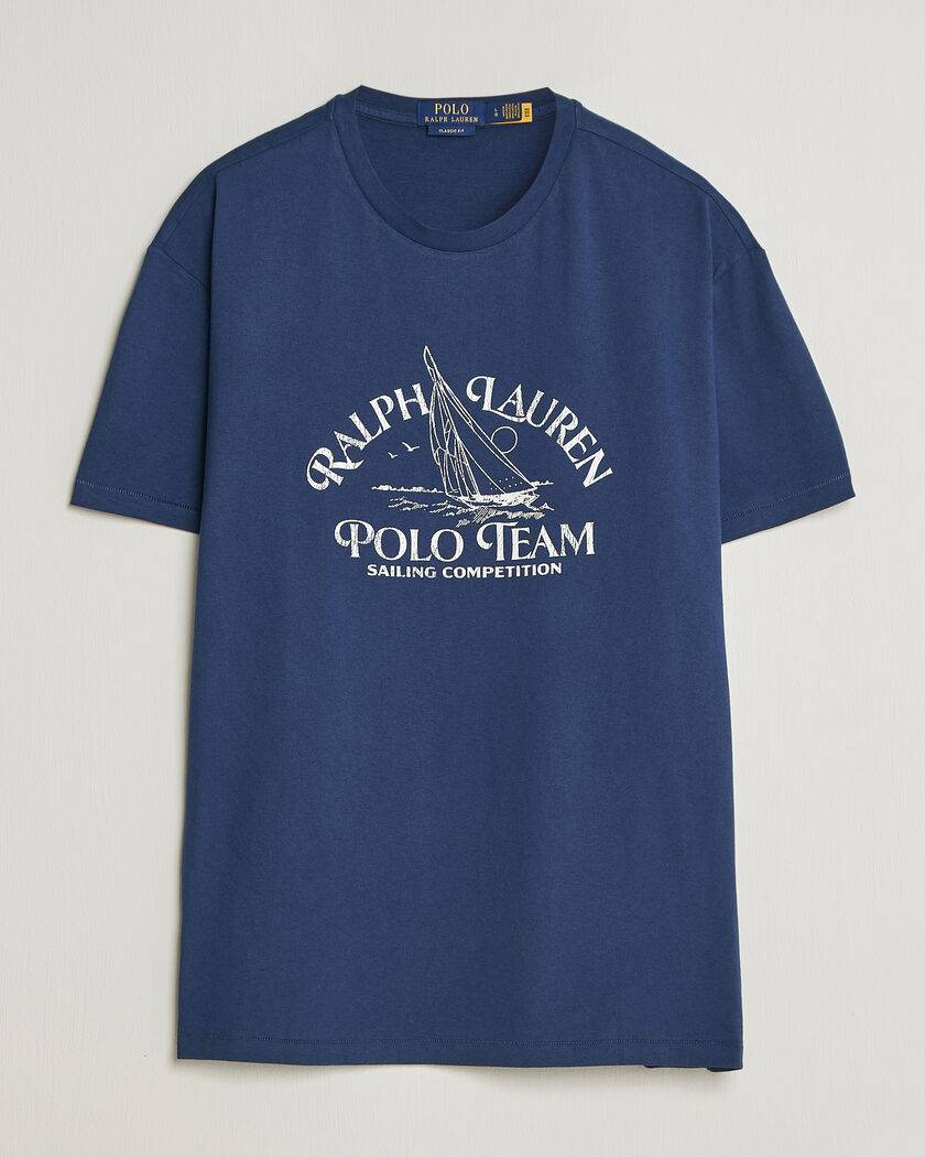 Polo Ralph Lauren Ralph's Beach Club Printed Tee Dark Cobalt