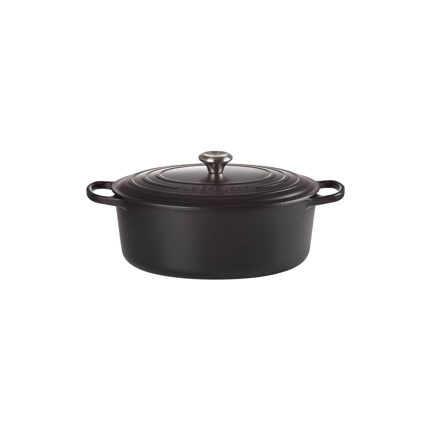 Signature oval gryta 6,3 L, matte black