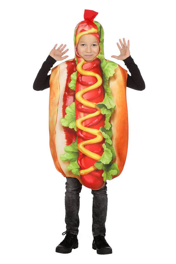 Hotdog Børnekostume