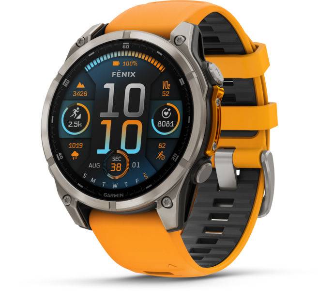 Fenix 8 47 mm AMOLED träningsklocka MULTICOLOR Unisex ONESIZE