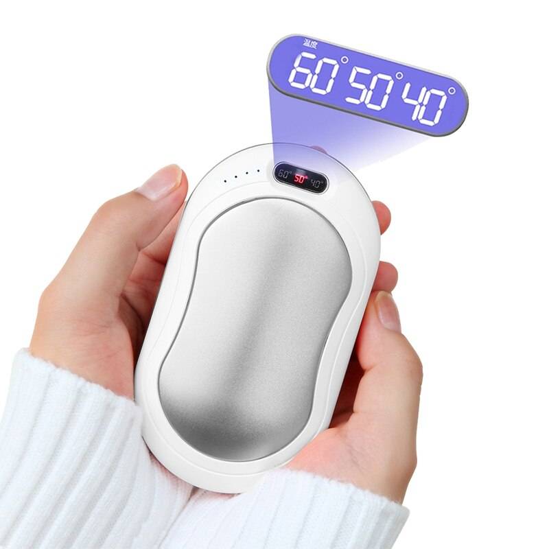 Handvärmare Powerbank 50W - silver--