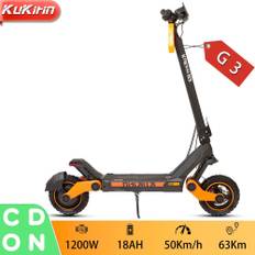 KuKirin G3 elscooter, lämplig för vuxna, hopfällbar