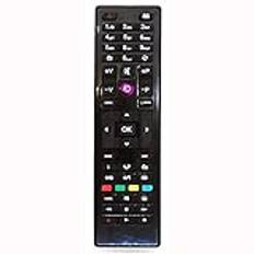 XINFUTE Ny RC4875 passar till Telefunken TV-fjärrkontroll T40FX275D T32TX182DLBP T32TX287DLBP