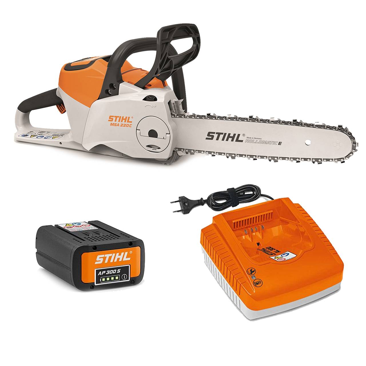 Stihl MSA 220 Batterisavpakke Inkl. Batteri & lader.