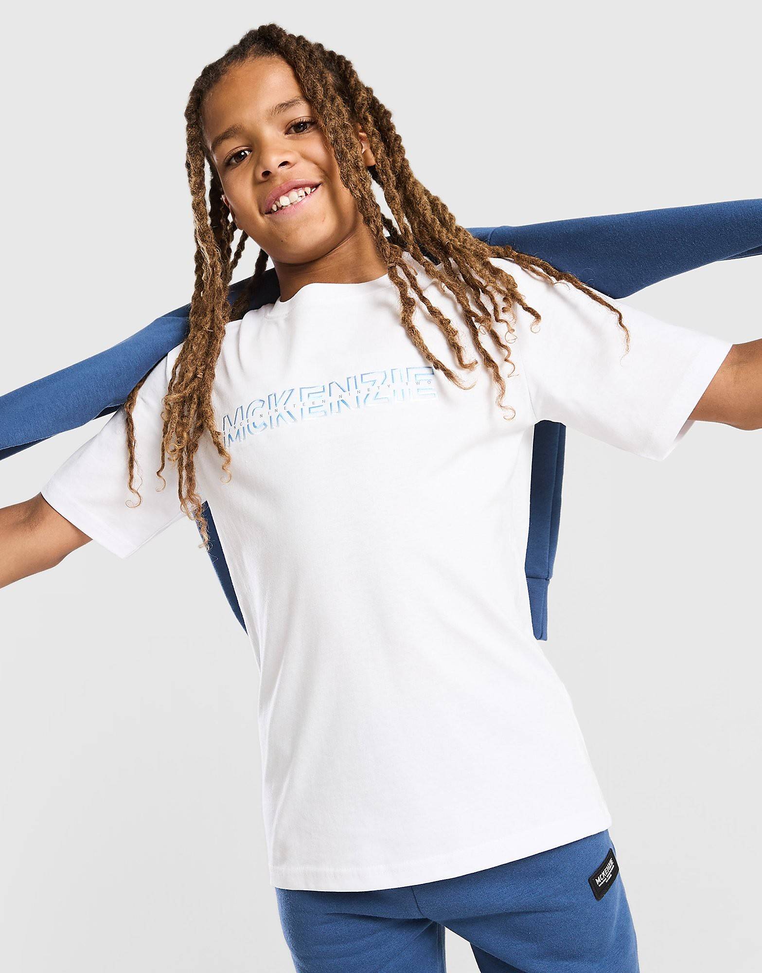 McKenzie Dual T-Shirt Junior, Hvid