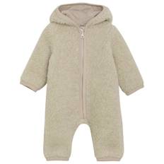 Huttelihut Kid's Pram Suit Wool Teddy with Lining Overall Barn Storlek 104 Färg beige