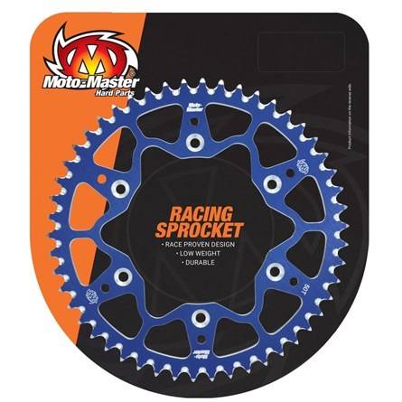 MOTO-MASTER 7075 Alu sprocket KTM, GASGAS, HUSQVARNA (BLUE,520 49T-52T) KTM, GASGAS, HUSQVARNA (BLUE,520 49-52T)