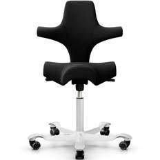 HÅG Capisco 8106 kontorstol 200mm sort/hvid