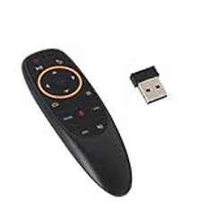 1st G10 G10S Röstfjärrkontroll 2.4G trådlös Air Mouse Gyroscope IR Learning for Android TV Box X96 X96 Max Plus PC(NO Gyro)